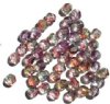 50 6mm Faceted Multi Crystal Beads